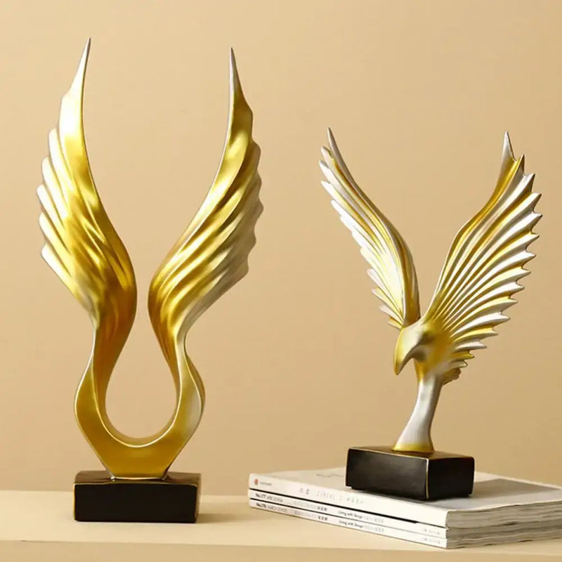 Estatueta Asas em Resina 4 Modelos
