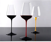Taça Haste e Base Pintada Cristal - 400ml