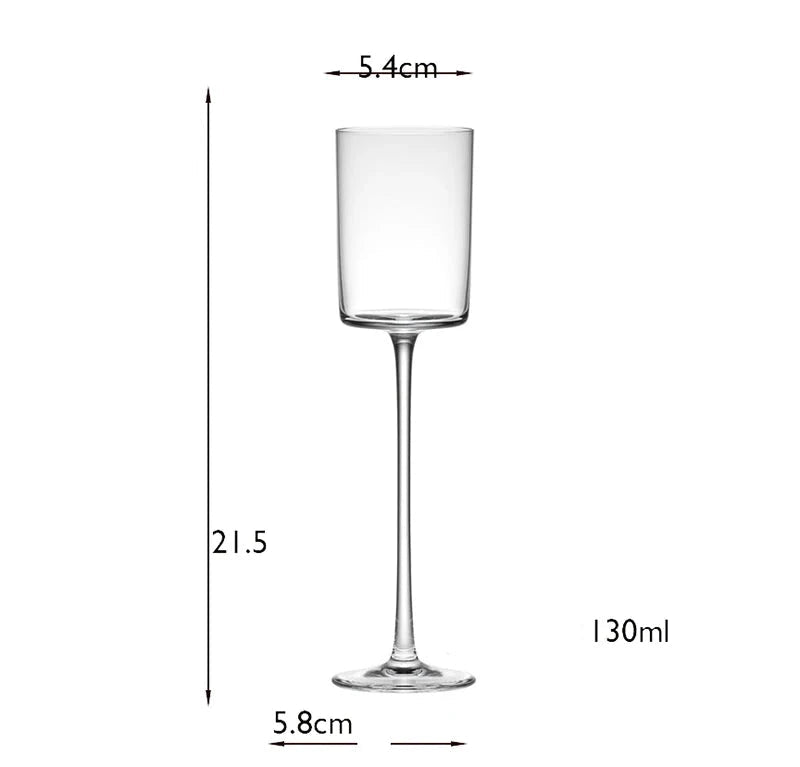 Kit Taças em Cristal 130ml - 4pcs