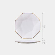 Prato Cerâmico Geometric