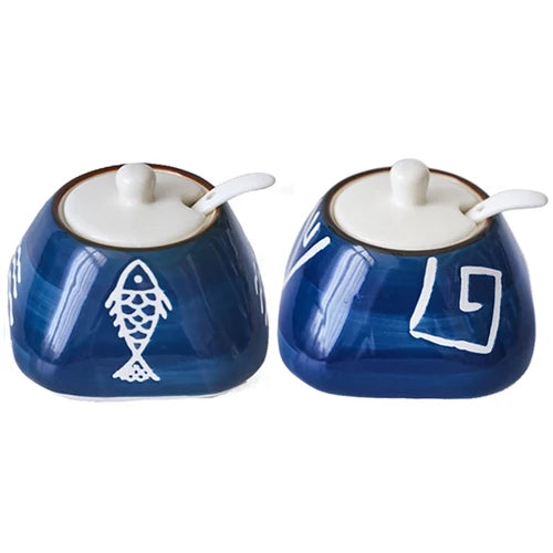 Kit Potes de Cerâmica para Temperos