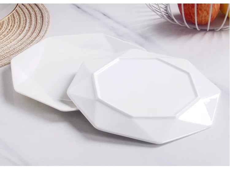 Prato Cerâmico Geometric