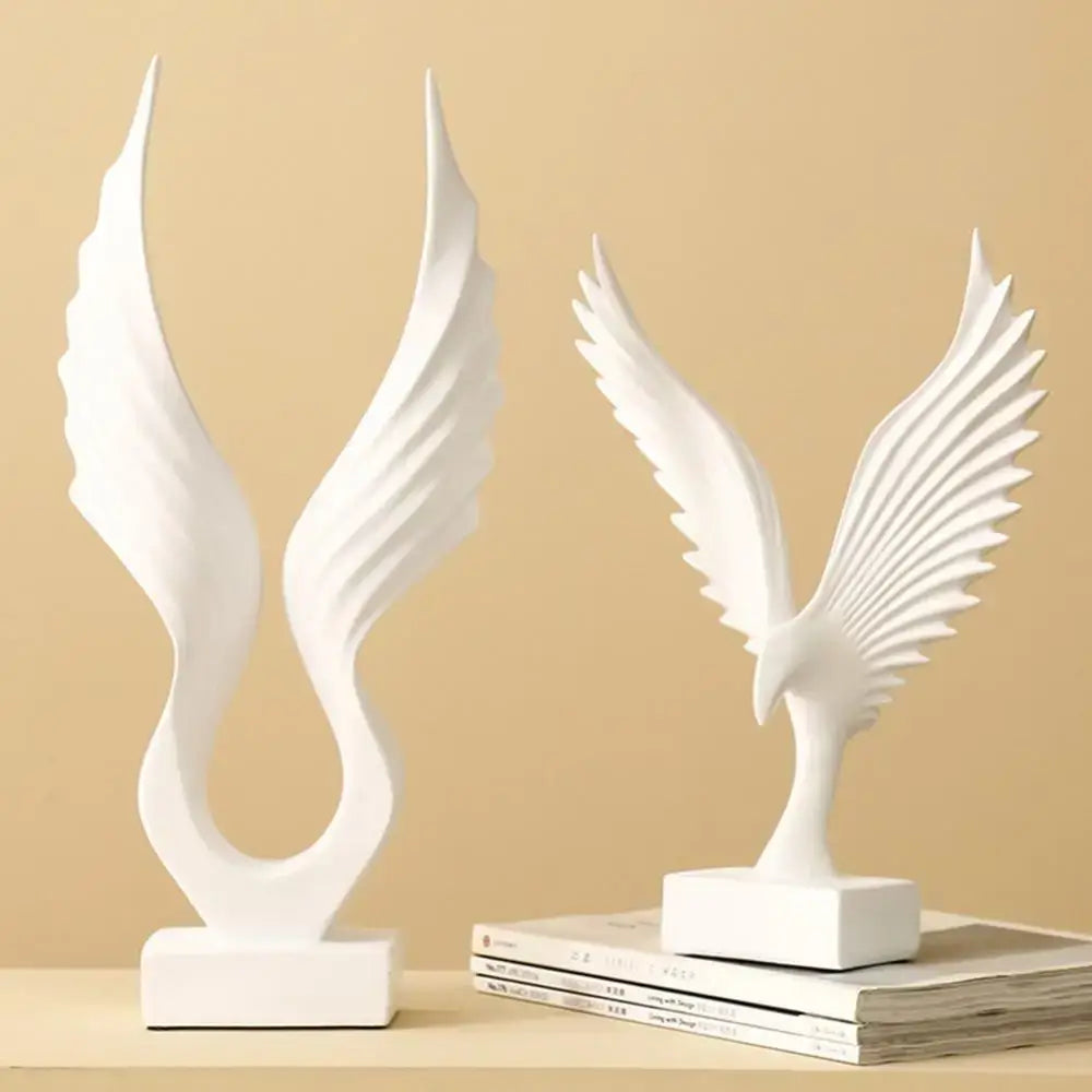 Estatueta Asas em Resina 4 Modelos