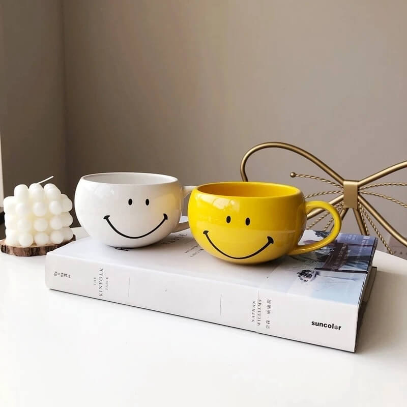 Caneca Smile em Cerâmica 380ml
