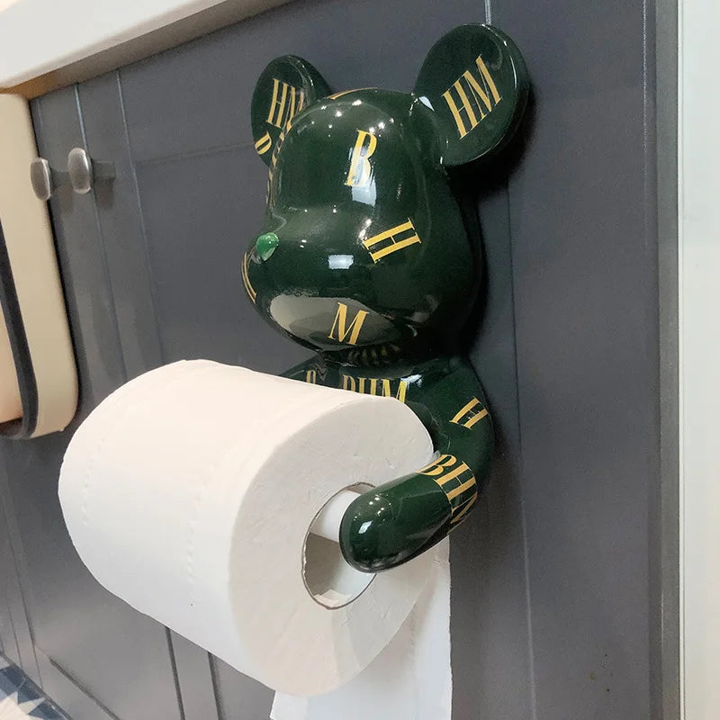 Porta Papel Ursinho Criativo