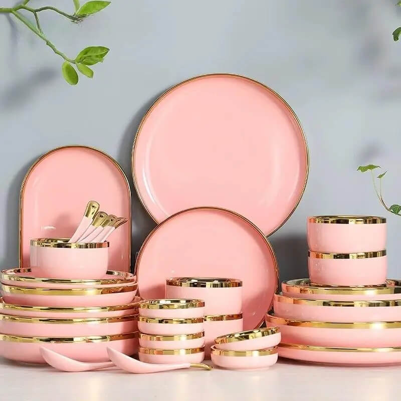 Linha Rosa Louças em Cerâmica Vários Modelos