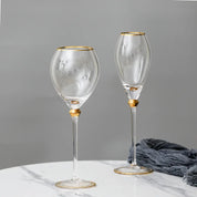 Kit Taças de Cristal para Champanhe 2pcs