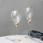 Kit Taças de Cristal para Champanhe 2pcs