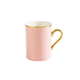 Caneca Premium de Porcelana com Detalhes Luxuosos Dourados