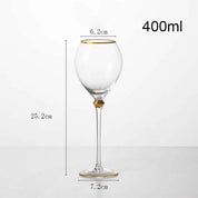 Kit Taças de Cristal para Champanhe 2pcs