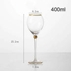 Kit Taças de Cristal para Champanhe 2pcs