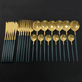 Jogo Talheres Slim em Inox - 24 Pcs