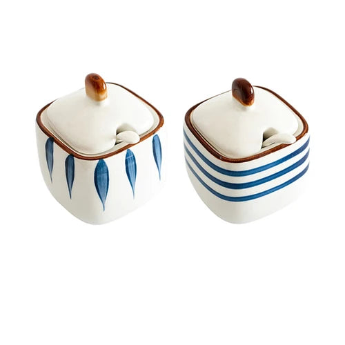 Kit Potes de Cerâmica para Temperos