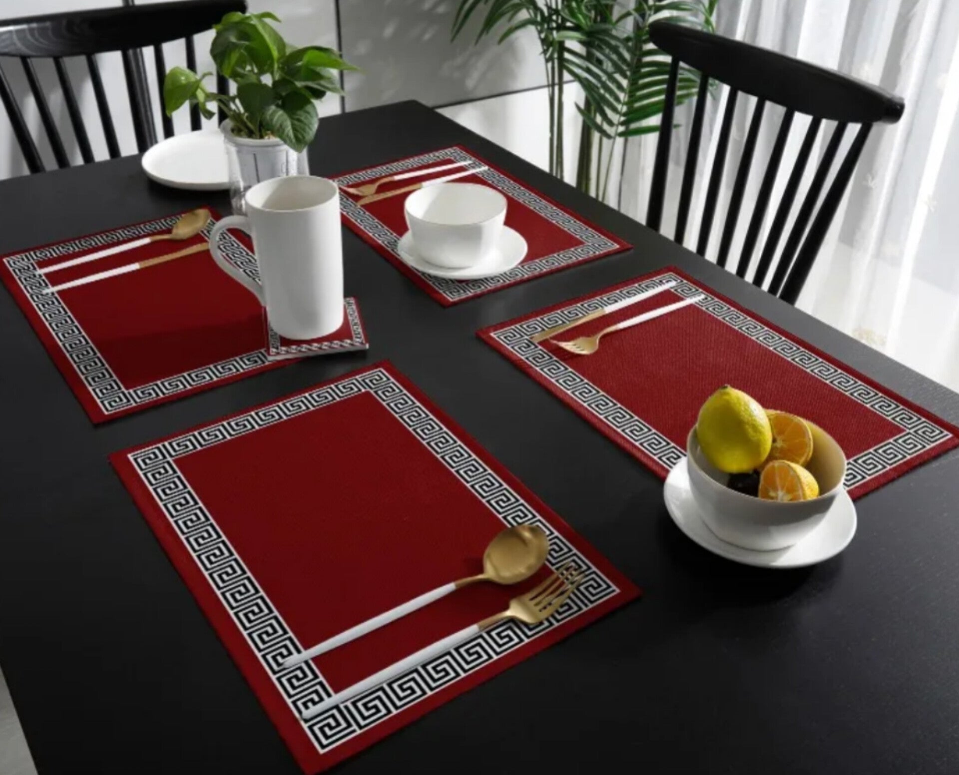 Jogo Descanso de Mesa 4 Peças
