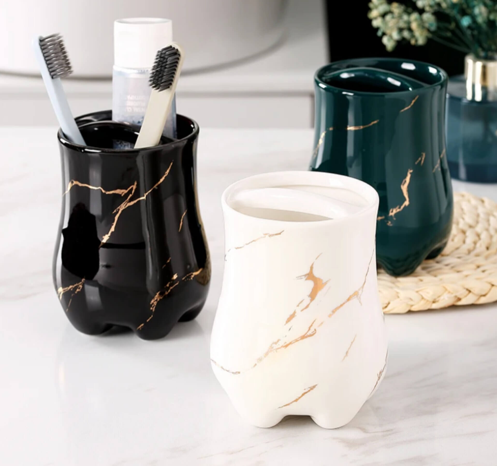 Porta Acessórios Luxo em Cerâmica