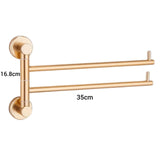 Toalheiro Rotativo Gold - 3 Tamanhos