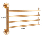 Toalheiro Rotativo Gold 3 Tamanhos