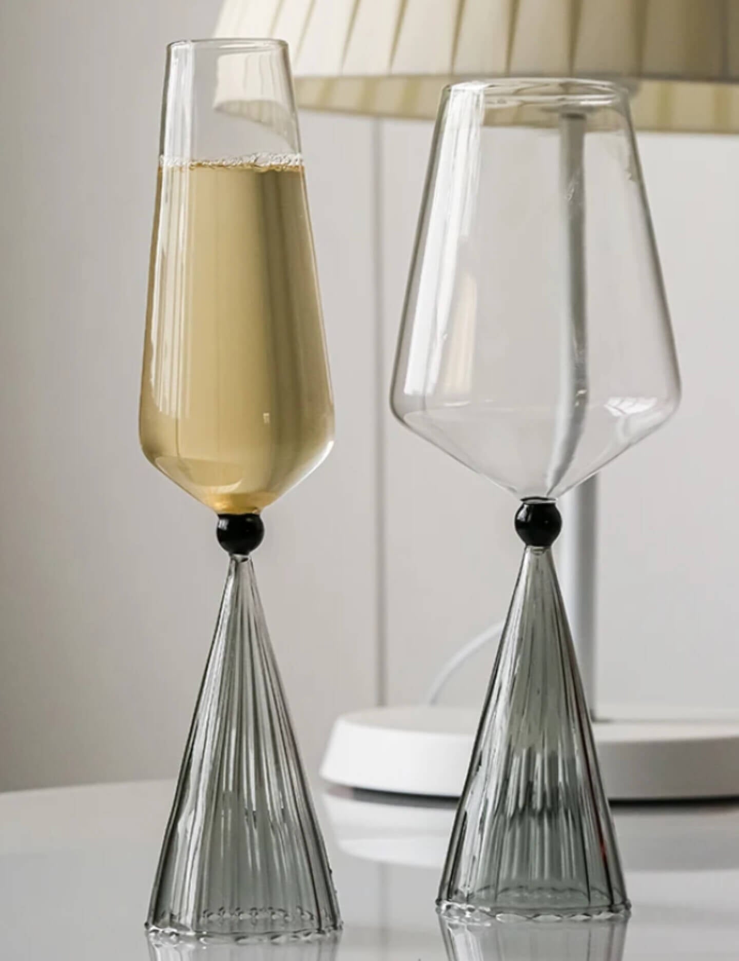 Linha Minimalista Taças e Decanter