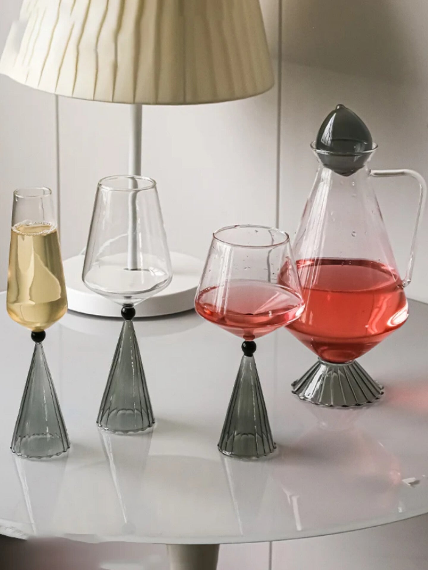 Linha Minimalista Taças e Decanter