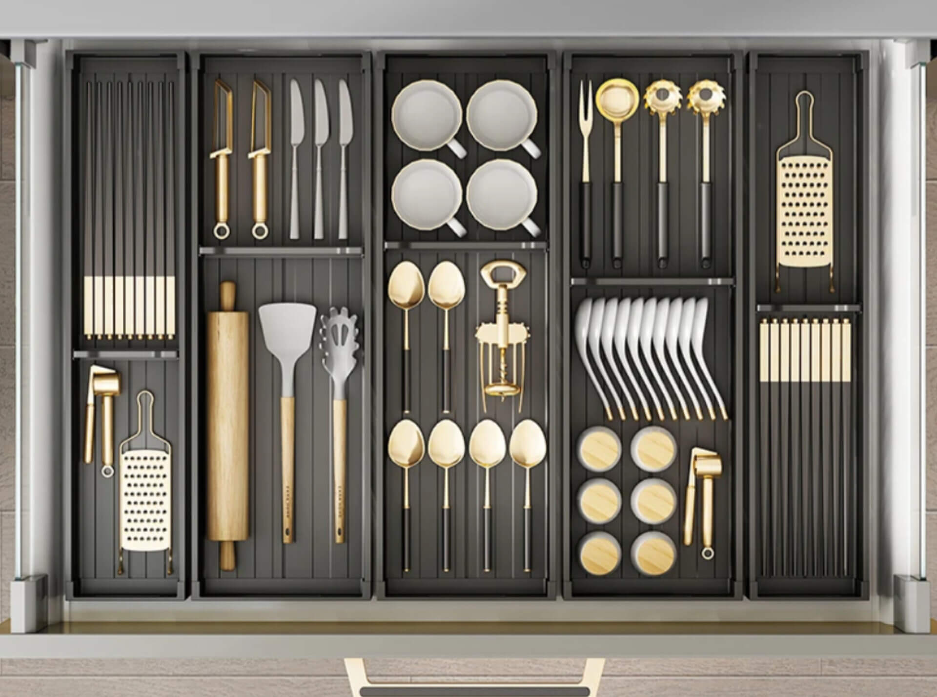 Organizador de Utensílios para Gaveta