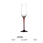 Conjunto de Taças de Cristal Francesas para Champanhe - 2 Peças