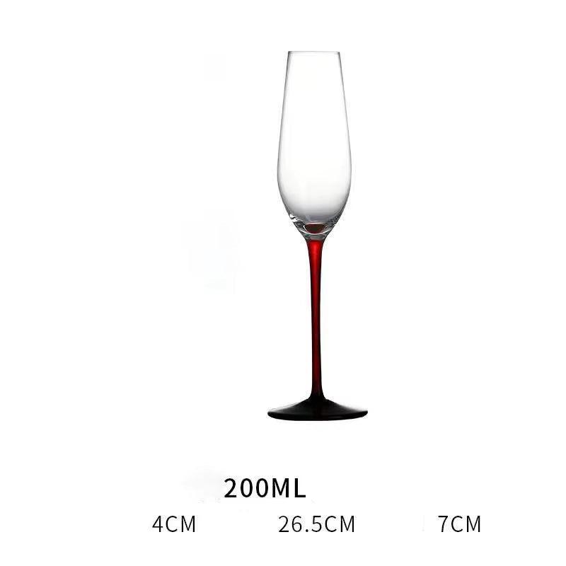 Conjunto de Taças de Cristal Francesas para Champanhe - 2 Peças
