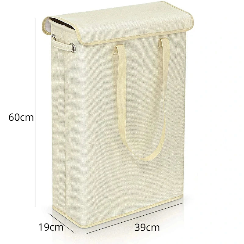 Cesta de Lavanderia Fina 45L com Tampa