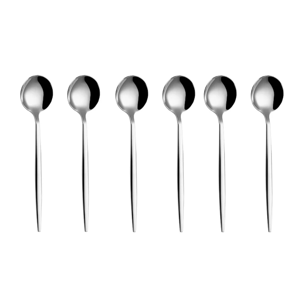 Conjunto Colheres Ultrafina Inox 6 Pcs