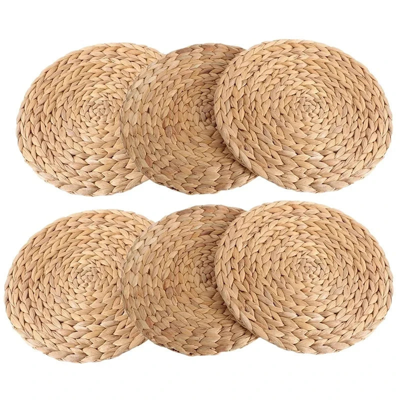 Jogo Americano Redondo 6pcs para Mesa Artesanal