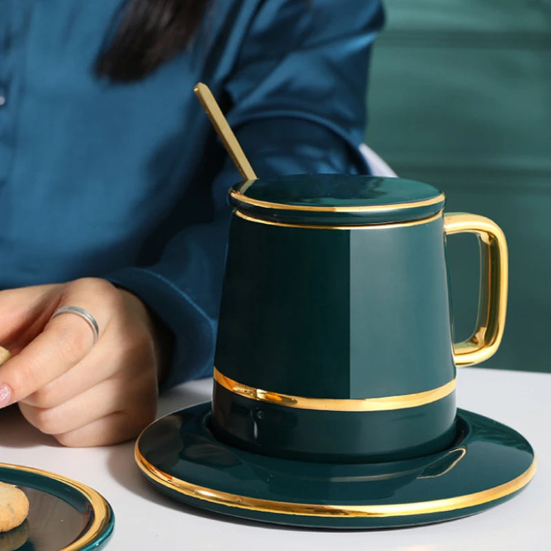 Kit Caneca em Porcelana 4pcs