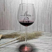 Taça de Vinho com Design Marinho Exclusivo