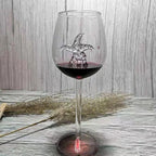 Taça de Vinho com Design Marinho Exclusivo