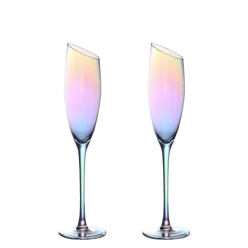Conjunto Taças Flauta de Cristal 2 Pcs