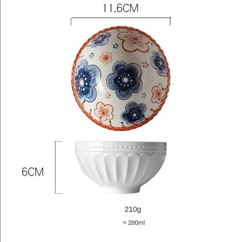 Conjunto de Tigelas em Cerâmica - 6pcs