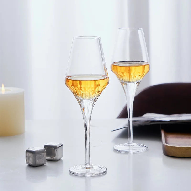 Taças Retrô de Cristal Luxo