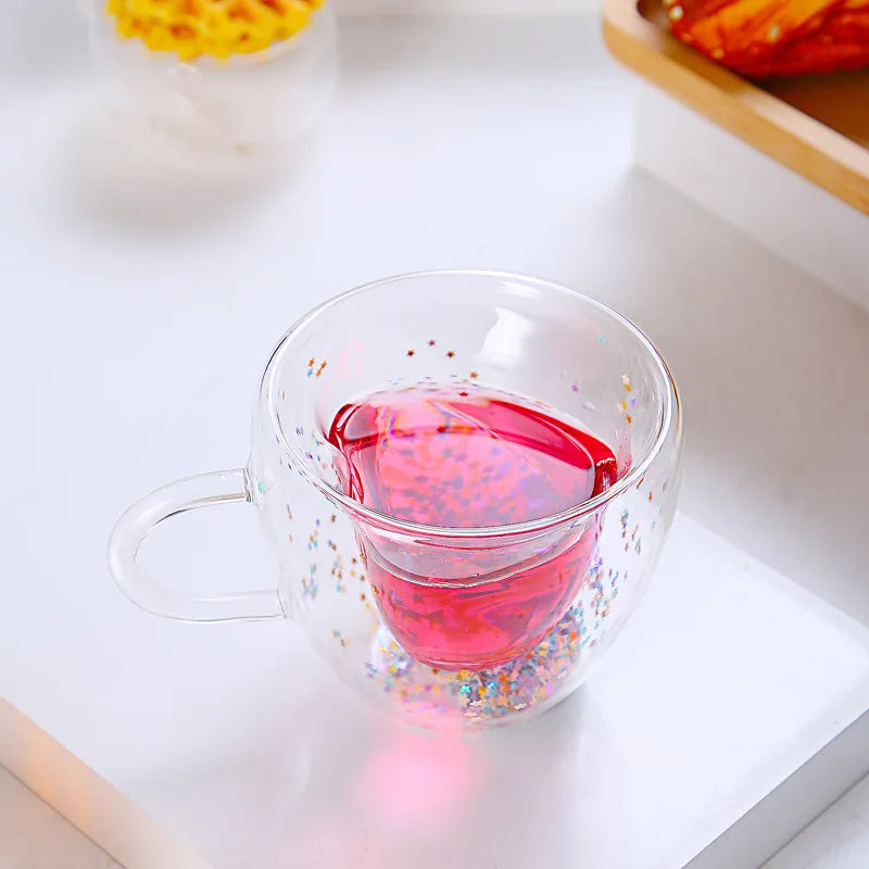 Caneca Heart de Vidro