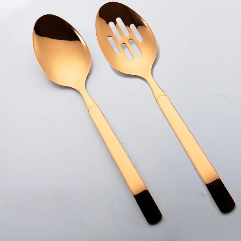 Jogo Utensílios Colors em Inox 2 ou 5 Pcs