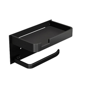 Suporte Compacto para Banheiro Dourado e Preto