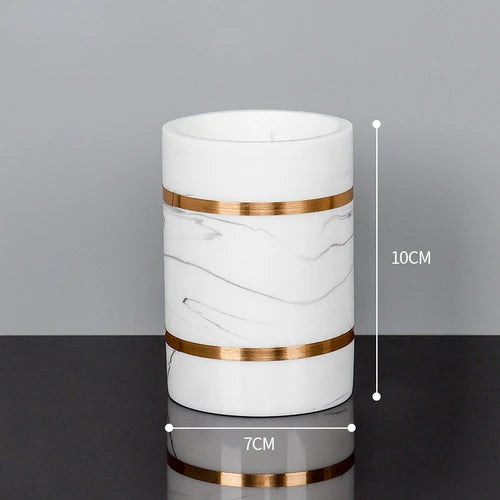 Linha Acessórios de Banheiro em Resina 5 Modelos