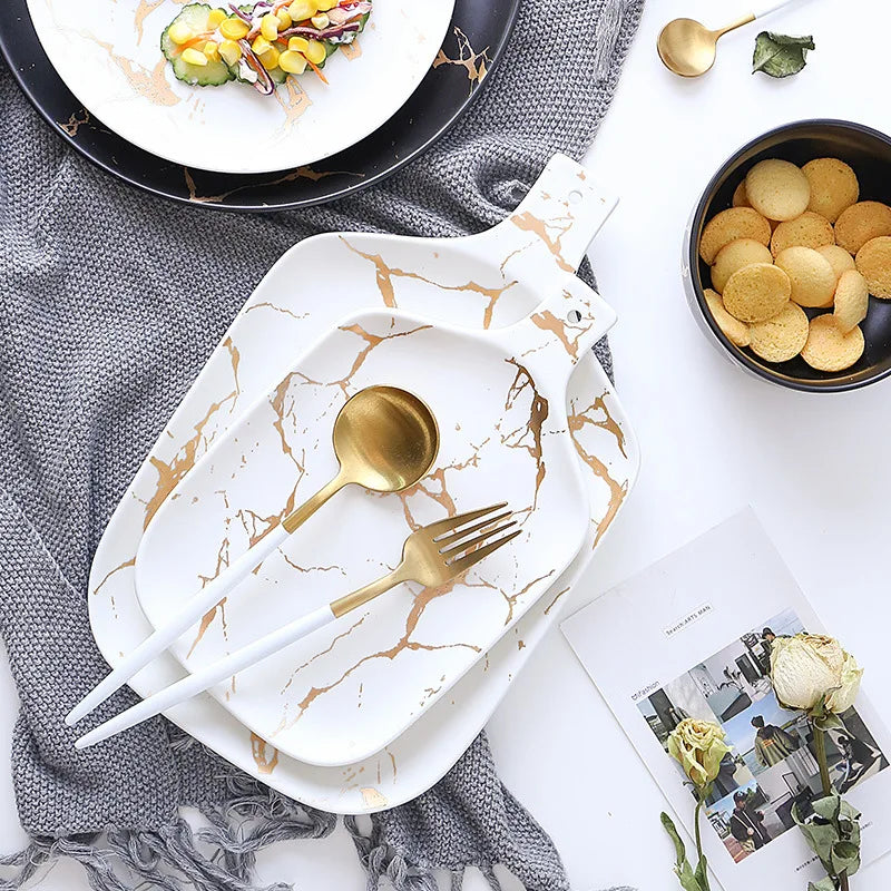 Linha Italiana Bandejas e Tigelas em Porcelana