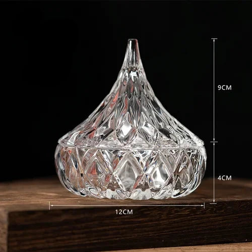 Pote Stand Decorativo de Vidro