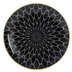 Design Geométrico West Meal Porcelain Plate, Cozinha Jantar Placas, Cerâmica Food Bandeja, Prato De Salada, 6 ", 8", 10 ", 1Pc