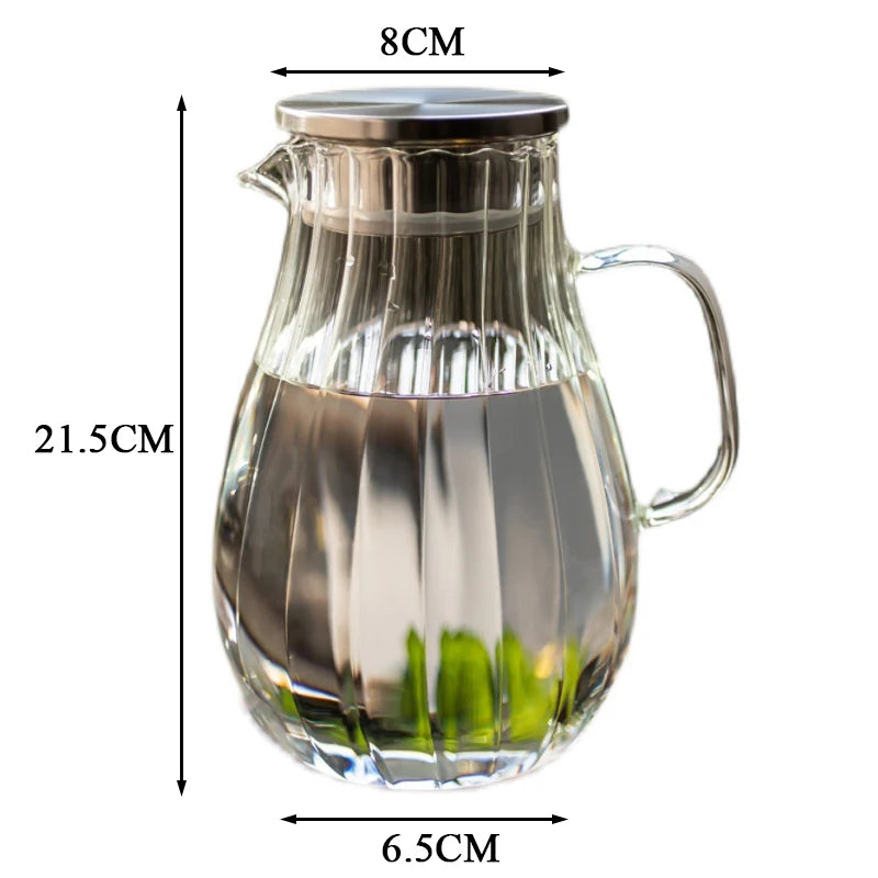 Jarra de Vidro Elegante - 1700ml