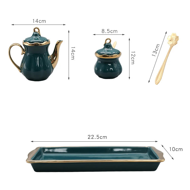Kit para Condimentos Luxy Cerâmica - 4pcs