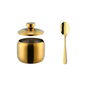 Porta Condimentos em Inox Individual ou Kit 9 Pcs