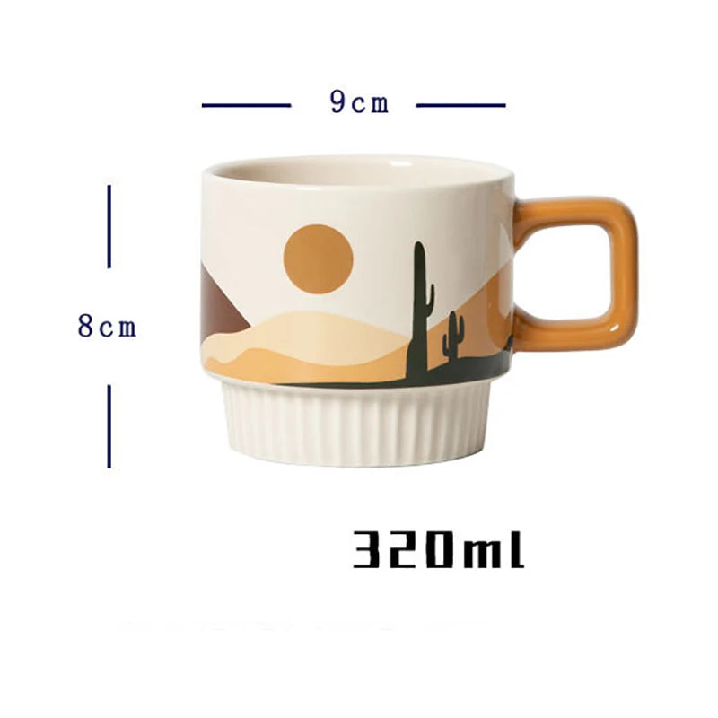 Caneca Arte Futurista - 320ml