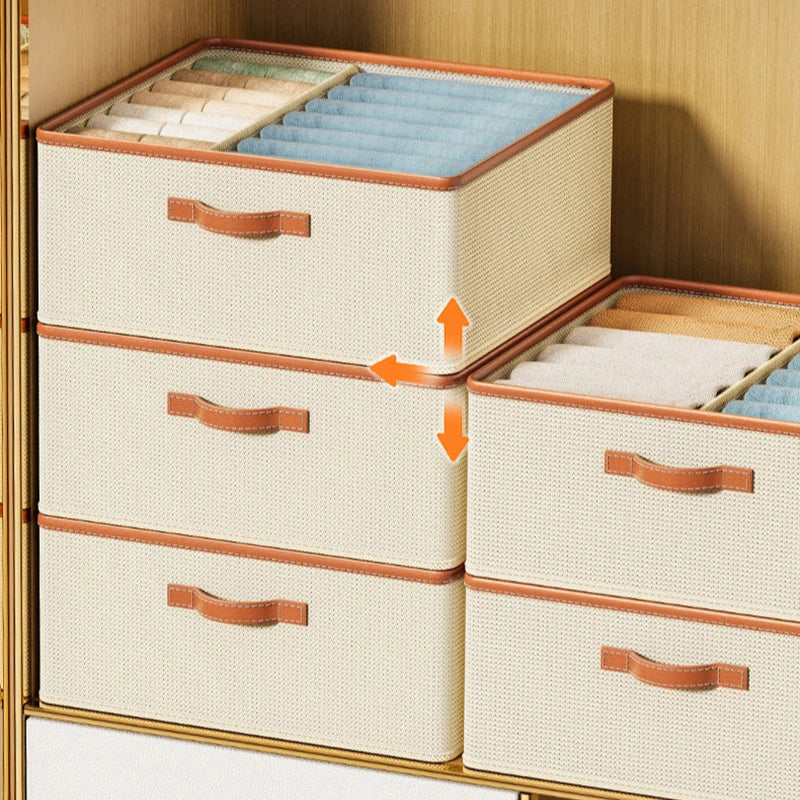 Organizador de Roupas Dobrável Luxuoso para Armário