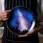 Pratos de Cerâmica Universo Estrelado