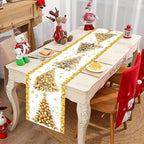 Corredor de mesa de natal feliz natal decoração para casa decoração de mesa de natal 2025 navidad notal noel ornamento feliz ano novo 2026