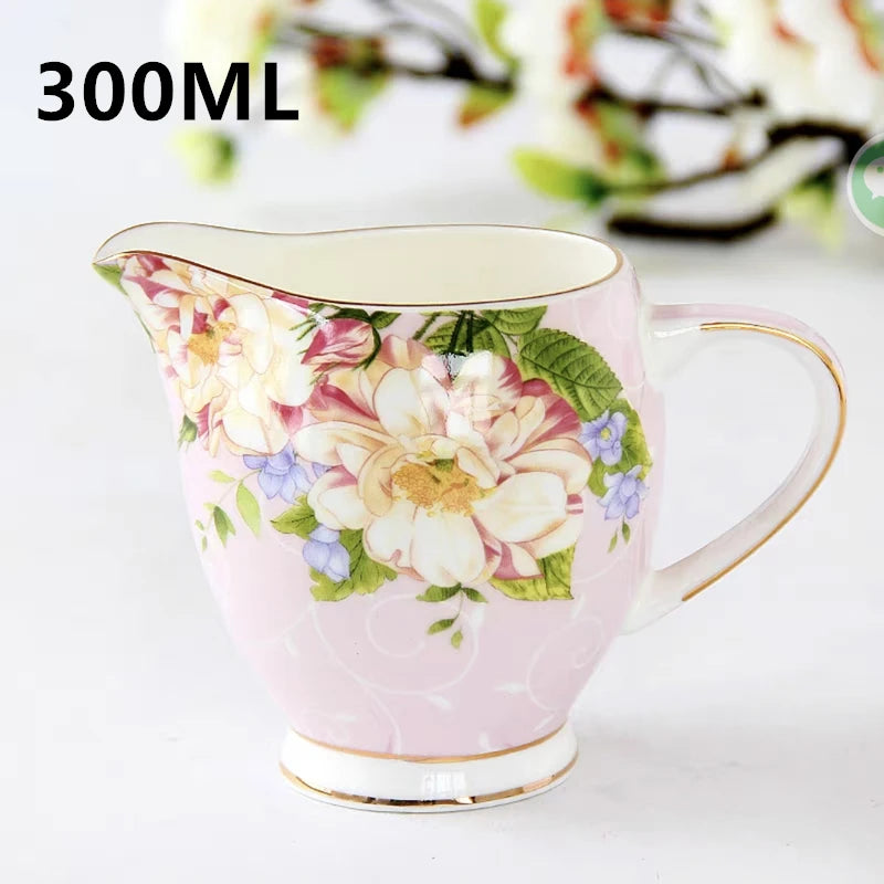 Jarra Floratta em Porcelana